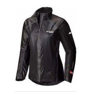 Columbia Montrail godry black waterproof jacket size small